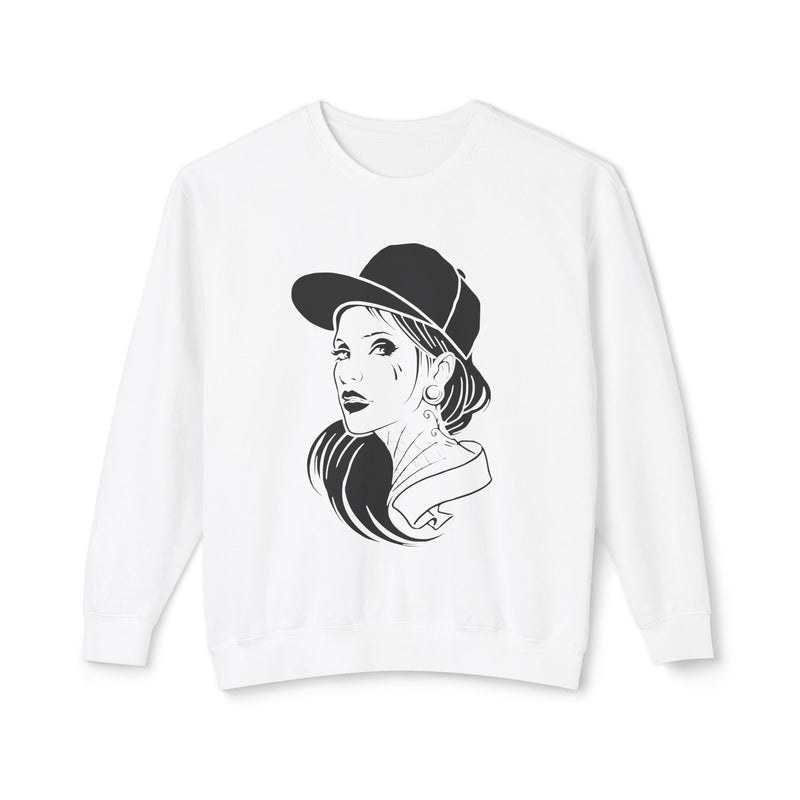 Trendy Graphic Crewneck Sweatshirt - Artistic Design