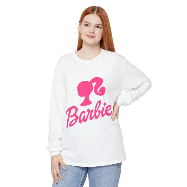 "Barbie" Logo Long Sleeve T-Shirt - Nostalgic Fashion Tee