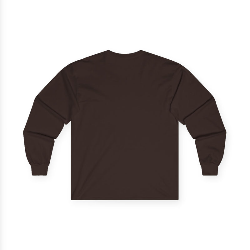 "Too Tired to Give a F" – Unapologetically Chill Long Sleeve Shirt