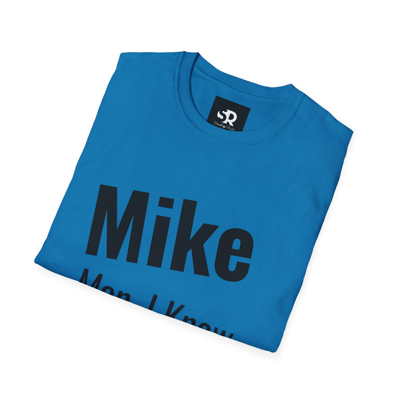 Funny Personalized Unisex T-Shirt for Mike – "Man, I Know Everything!"