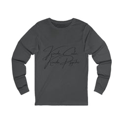 "Kinda Cute, Kinda Psycho" Long Sleeve T-Shirt - Edgy Humor Apparel