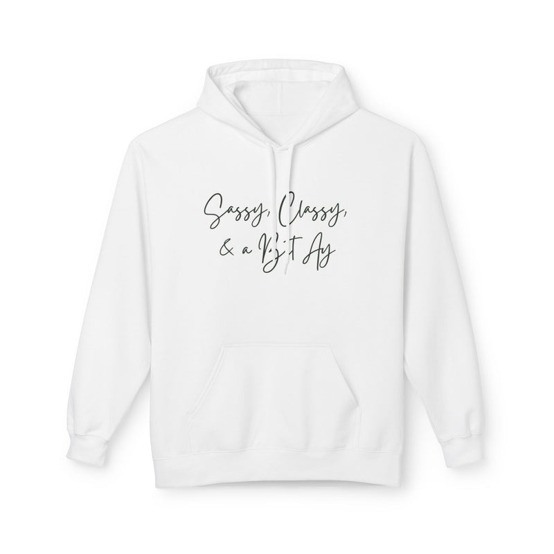 Sassy Classy Unisex Fleece Hoodie